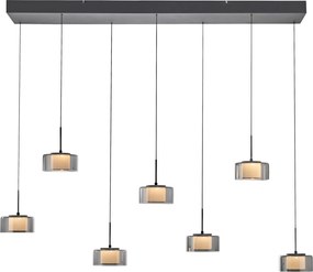 XXXLutz ZÁVESNÉ LED SVIETIDLO, 126/21/180 cm - Interiérové svietidlá - 003467029501
