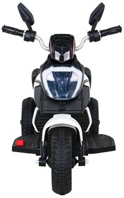 Motorka na batérie pre deti FAST TOURIST  - biela