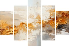 Obraz - Zlatá textúra (150x105 cm)