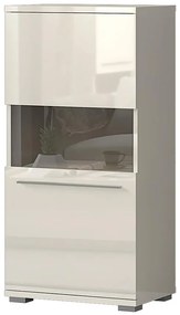 Vitrína Piano V60-1KS/PN-71/KA/71 lakované beige