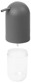 Sivý plastový dávkovač mydla 230 ml Touch – Umbra