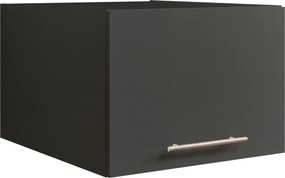 XXXLutz NADSTAVEC NA SKRIŇU, antracitová, 50/38/67,50 cm - Skrine - 001279016715