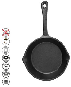 Grilovacia liatinová panvica ø 16 cm LITINA – Orion