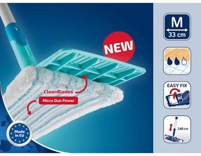 Leifheit Set PowerClean M + náhrada micro duo ZADARMO 55515
