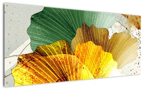 Obraz - Listy (120x50 cm)