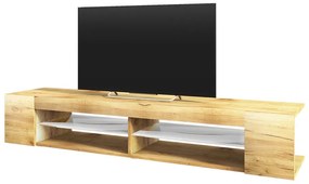 TV skrinka/stolík Monty 180 (s osvetlením) (dub wotan). Vlastná spoľahlivá doprava až k Vám domov. 1098622