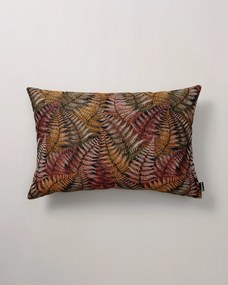 Karin - jednoduchá obliečka, 60x40cm farba produktu bordová látka zapletaná, vzorované
