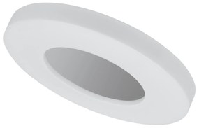 LEDVANCE Stropné LED osvetlenie SLIM, 18W, teplá biela, 28cm, okrúhle, šedé