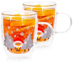 4Home Termo pohár Mug Santa Hot&Cool 270 ml, 2 ks