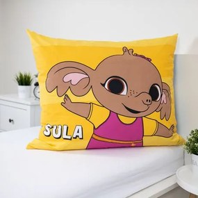 Jerry Fabrics Bavlnené obliečky 140x200 + 70x90 cm - Zajačik Bing "Sula"