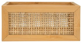 Bambusový kúpeľňový organizér Wenko Allegre, 15 x 7 cm