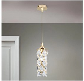 Orion - Luster na lanku RITA 1xG9/40W/230V zlatý