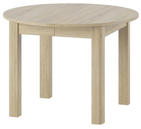 Jedálenský stôl Intas (dub sonoma) (pre 4 až 8 osôb). Akcia -20%. Vlastná spoľahlivá doprava až k Vám domov. 1068259