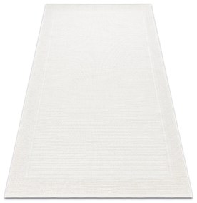 Dywany Łuszczów Kusový koberec Timo 5979 White – na von aj na doma - 70x200 cm