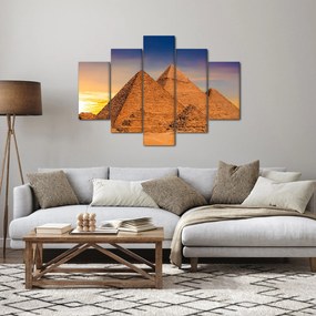 Obraz - Egyptské pyramídy (150x105 cm)