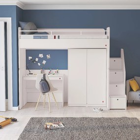 Šatníková skriňa Pure Modular - biela