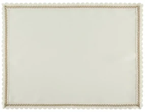 SADA 4 KS PRESTIERANIE NA STÔL LACE 30X40 CM KRÉMOVÁ