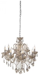 Paul Neuhaus 3081-97 - Krištáľový luster na reťazi GRACIA 8xE14/40W/230V zlatá