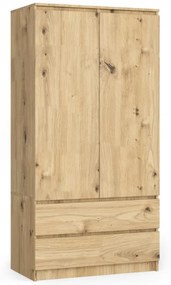 Skriňa S 90 cm 2D 2SZ CLP artisan