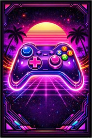 Protišmykový herný koberec Retro Pad
