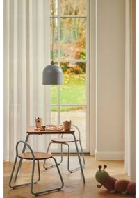 Nordlux - Luster na lanku GASTON 1xE27/40W/230V modrá/biela