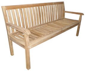 Kingsbury záhradná lavica teak 180 cm