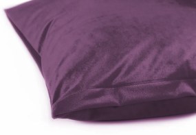 Biante Zamatová obliečka na vankúš SV-020 Tmavo fialová 35 x 45 cm
