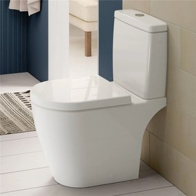 VILLEROY &amp; BOCH Avento WC sedátko s poklopom, s funkciou QuickRelease a Softclosing, biela alpská, 9M77C101