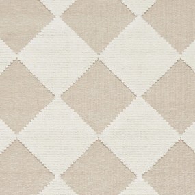 Bielo-béžový prateľný koberec 160x230 cm Lyna Beige&amp;White – Think Rugs
