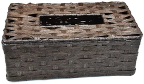 Box na vreckovky hnedý