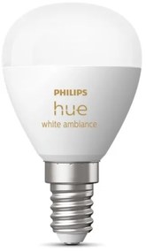 LED Stmievateľná žiarovka Philips Hue WHITE AMBIANCE P45 E14/5,1W/230V 2200-6500K