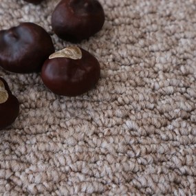 AladinWorld Expres, Kusový koberec Atlas 31 hnedý štvorec, 200x200, hnedá, obývacia izba