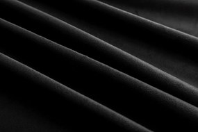 Tmavosivý zatemňovací záves VELVET 140x250 cm Zavesenie: Kovové krúžky
