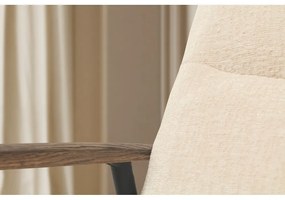 Béžové kreslo Dunia – Marckeric