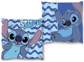 Mister License Company S.L. - Detský vankúšik Lilo &amp; Stitch - modrý / 38 x 38 cm