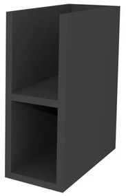 Mereo, Mereo Aira, kúpeľňová skrinka 20 cm, spodná, Multidecor, Šedá antracit, MER-CN797SSEAN