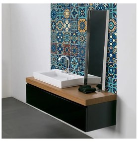 Sada 9 dekoratívnych samolepiek na stenu Ambiance Dizier, 15 × 15 cm