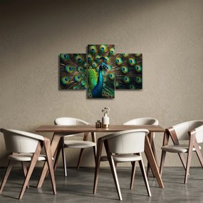 Obraz – Páv (90x60 cm)