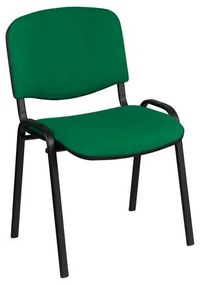 Konferenčná stolička Manutan ISO Black, zelená