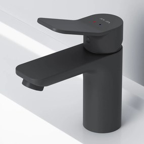 Umývadlová batéria AM.PM X-Joy FXA02122 jednopáková, čierna