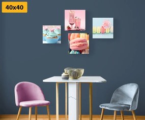 Set obrazov pre milovníkov sladkého pokušenia - 4x 60x60