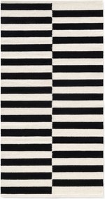 Hanse Home, Kusový koberec Vika 106207 Black White, 80x150, čiernobiela, obývacia izba