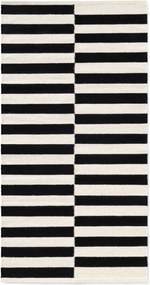 Hanse Home, Kusový koberec Donna 106207 Black White, 80x150, čiernobiela, obývacia izba