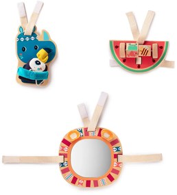 Lilliputiens - súprava 3 aktívnych panelov - nosorožec Marius