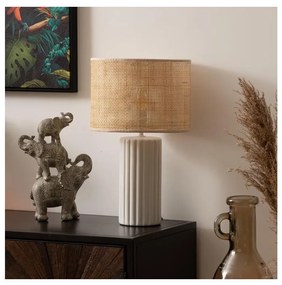 Atmosphera - Stolná lampa TYLIA 1xE14/60W/230V ratan