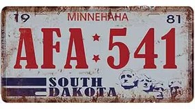 Ceduľa značka Minnehaha South Dakota