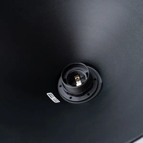 Sollux SL.1326 - Luster na lanku ZUMA 1xE27/15W/230V pr. 30 cm čierna