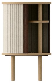 Okrúhly odkladací stolík z dubového dreva ø 38 cm Audacious – UMAGE