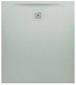 LAUFEN Pro obdĺžniková sprchová vanička z materiálu Marbond, odtok na kratšej strane, 1000 x 900 x 33 mm, svetlá šedá, H2109570770001