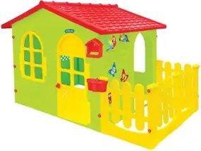 Mochtoys | Detský domček Mochtoys Garden House s plotom | 11640595